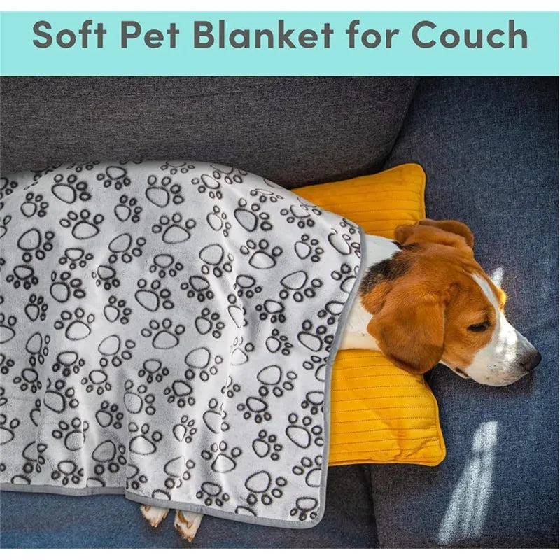 Dog Bed Mat Blanket Soft Fluffy Pet Sleeping - MyPetDollar.com