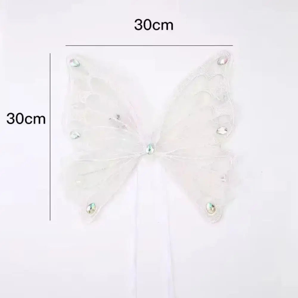Cute Glowing Dog Wing Butterfly for Small Medium Pet Back – 3 Colors