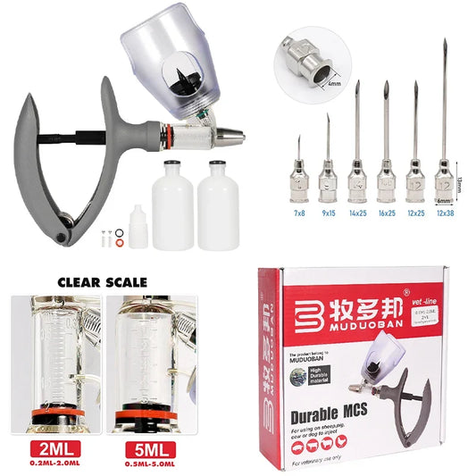 2/5ml Automatic Injection Poultry Syringe - MyPetDollar.com