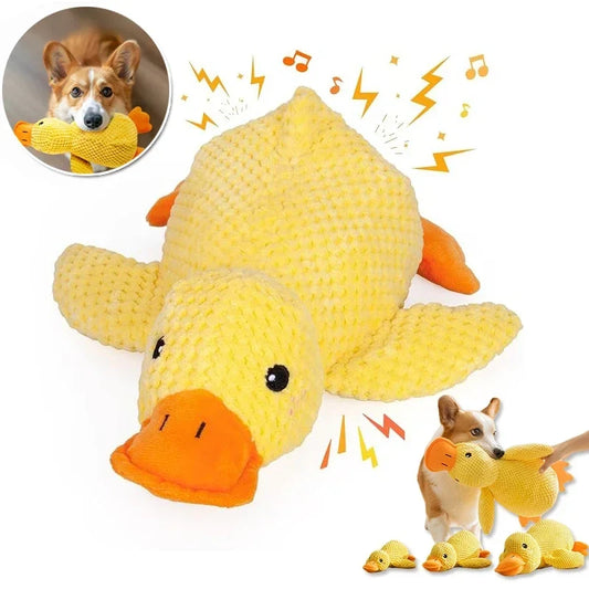 Dog Calming Duck, 2025 Yellow Duck Dog Toy, - MyPetDollar.com
