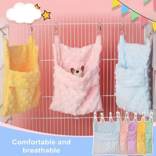 Soft Hangable Sugar Glider Sleeping Bag - MyPetDollar.com