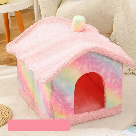 Dog Cat House Kennel Soft Comfortable - MyPetDollar.com