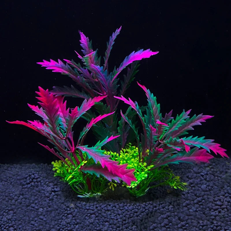 Artificial Aquarium Decor Plants Plastic - MyPetDollar.com