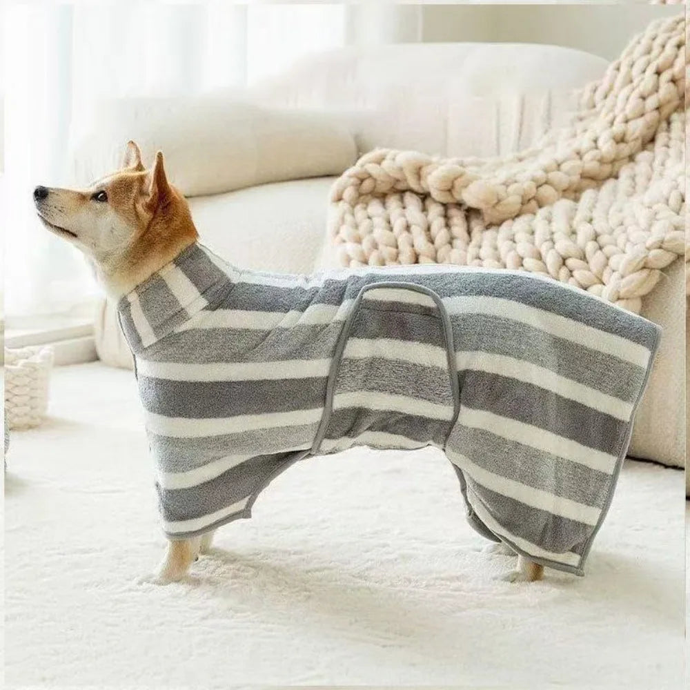 High Quality Water Absorption Dog Bathrobe - MyPetDollar.com