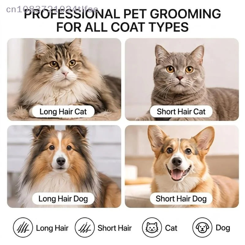{YY30} Pet Deshedding Brush With Safe - MyPetDollar.com