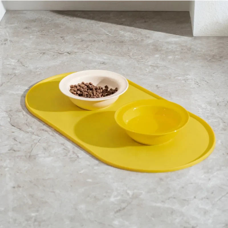 Cat Feeding Mat with Non-Slip Waterproof - MyPetDollar.com