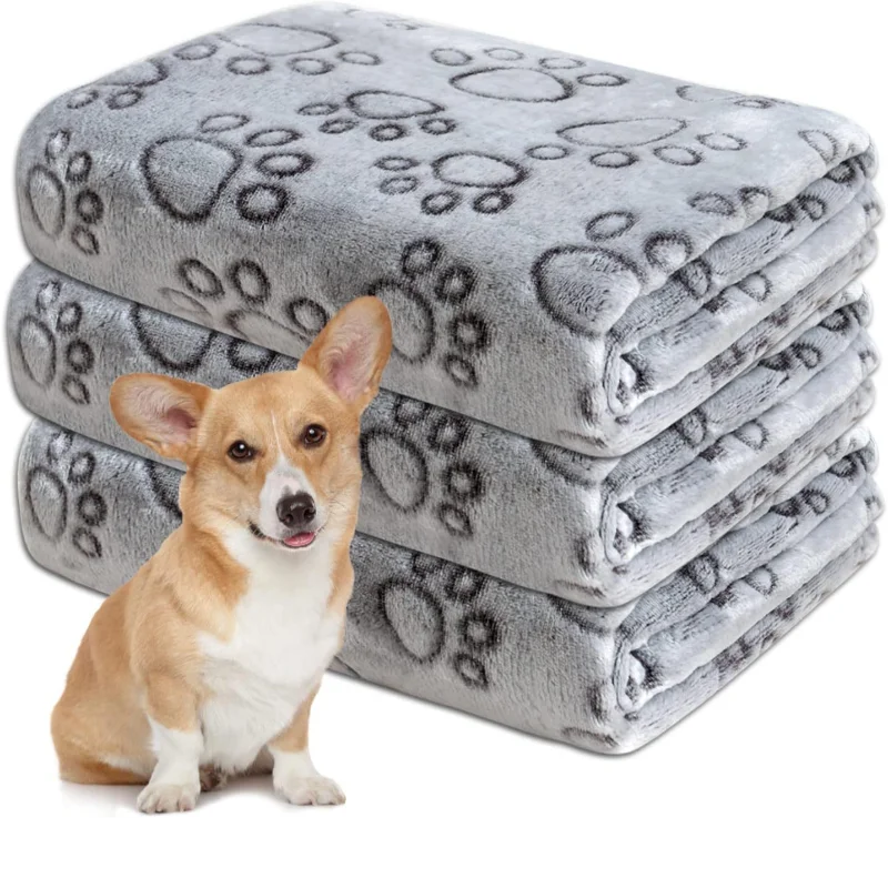 Soft Fluffy Pet Blanket High Quality Flannel - MyPetDollar.com