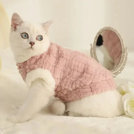 Cat Sweater Puppy Coat Thicken Warm Pet - MyPetDollar.com