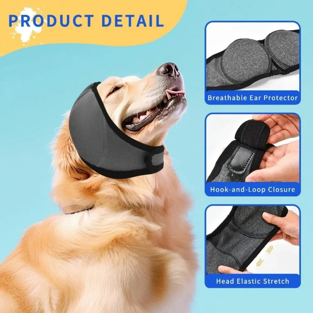 1pc Pet Grooming Hood, Dog Calming Cap Ear - MyPetDollar.com