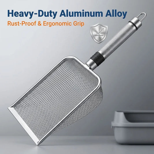 Pet Metal Aluminum Alloy Cat Litter Scoop - MyPetDollar.com