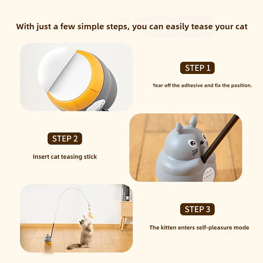 360-Degree Rotating Automatic Cat - MyPetDollar.com