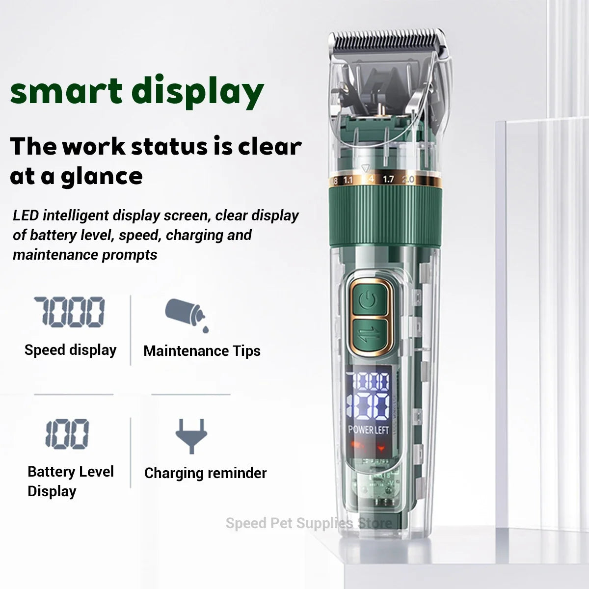 Cat Dog Hair Clipper Electrical Professional - MyPetDollar.com