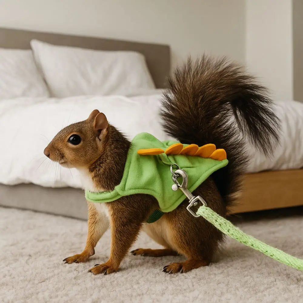 Soft Cartoon Ferret Vest Harness Adjustable - MyPetDollar.com