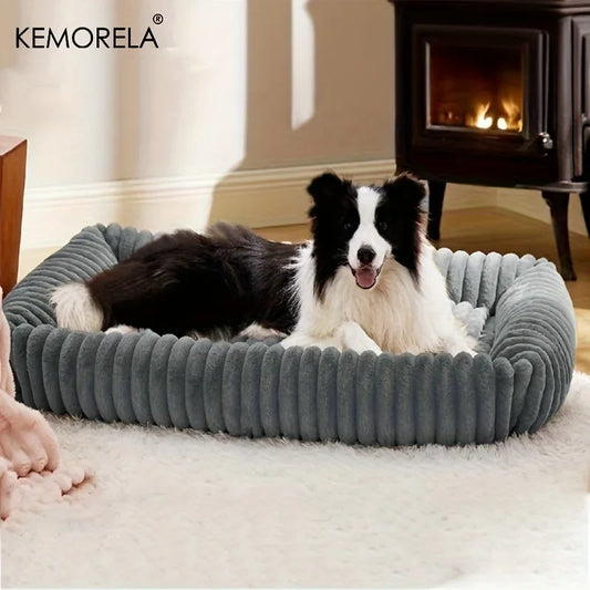 Orthopedic Plush Dog Bed - Mattress with - MyPetDollar.com