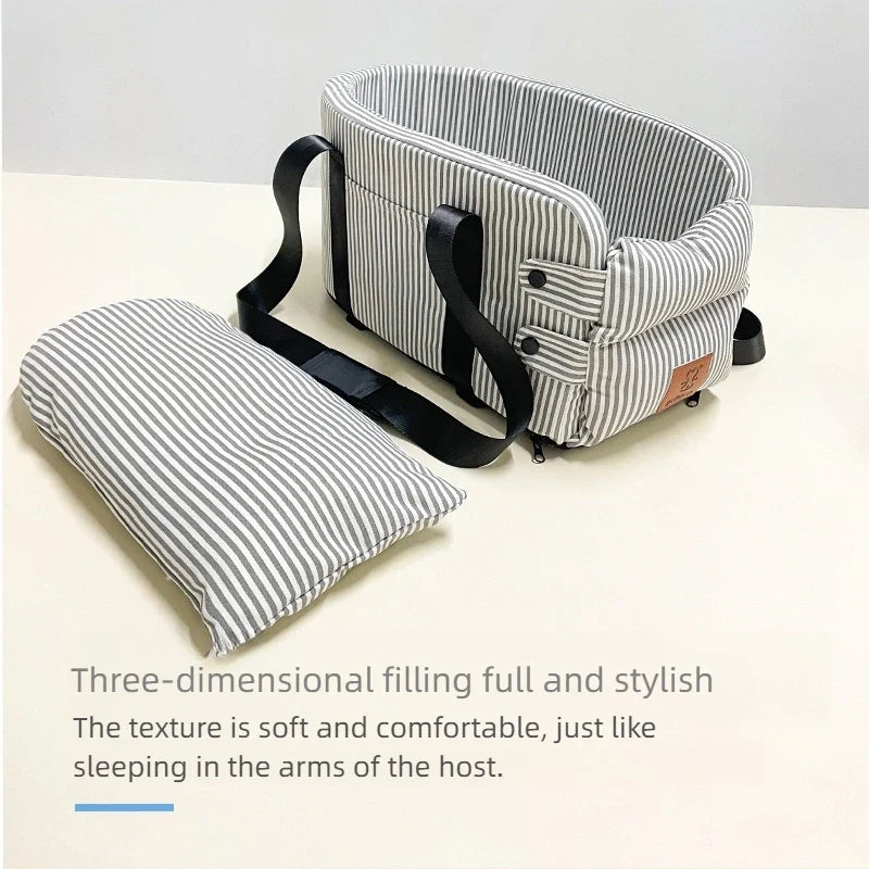 Car Center Console Pet Safety Seat Dog Bed - MyPetDollar.com