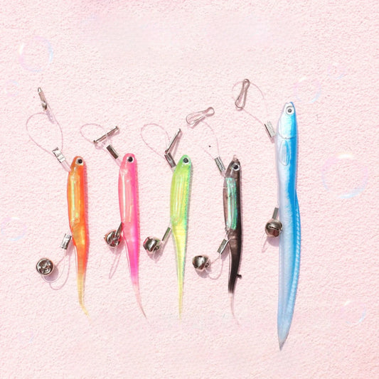 Simulation Fish Cat Toy Teasing Stick Interactive Silicone