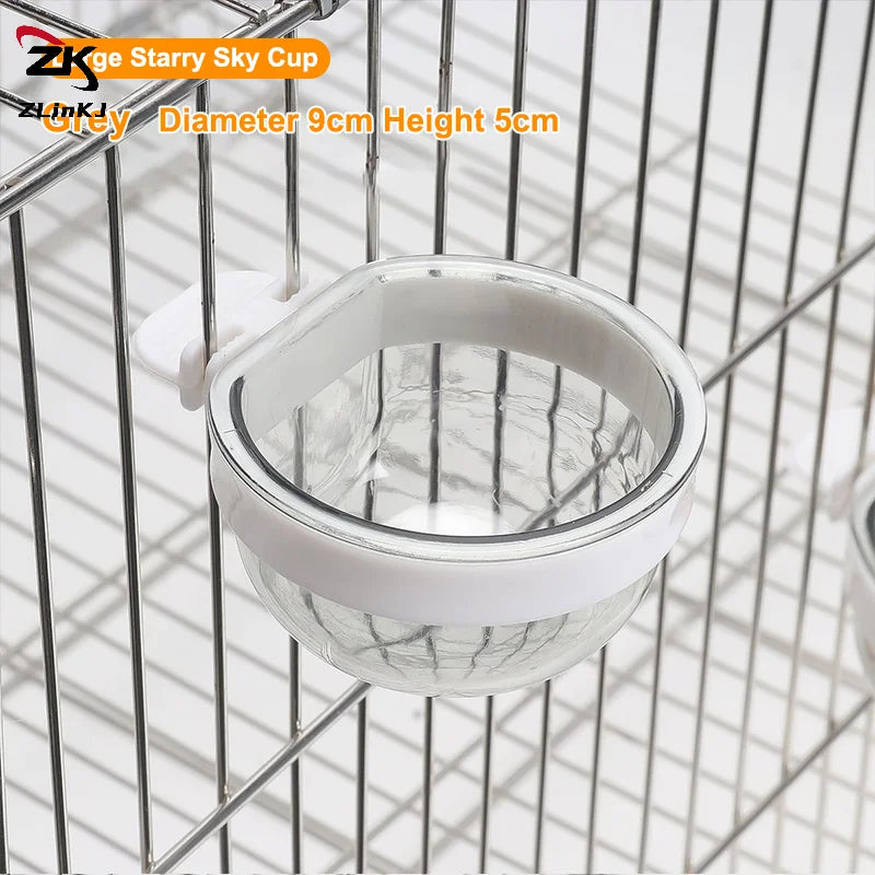 (ZYDD01) 1Pcs Bird Feeding Bowl Detachable - MyPetDollar.com