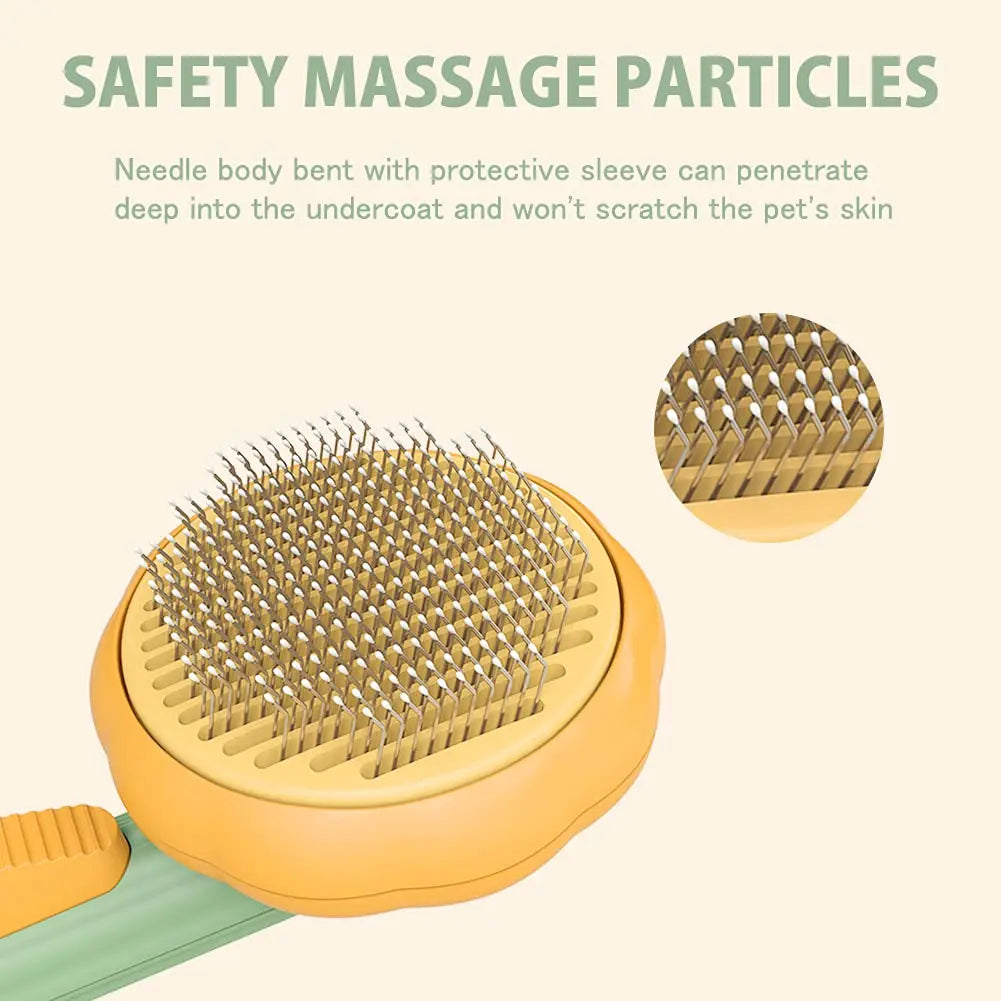 Pumpkin Cat Brush Comb For Pet Grooming - MyPetDollar.com