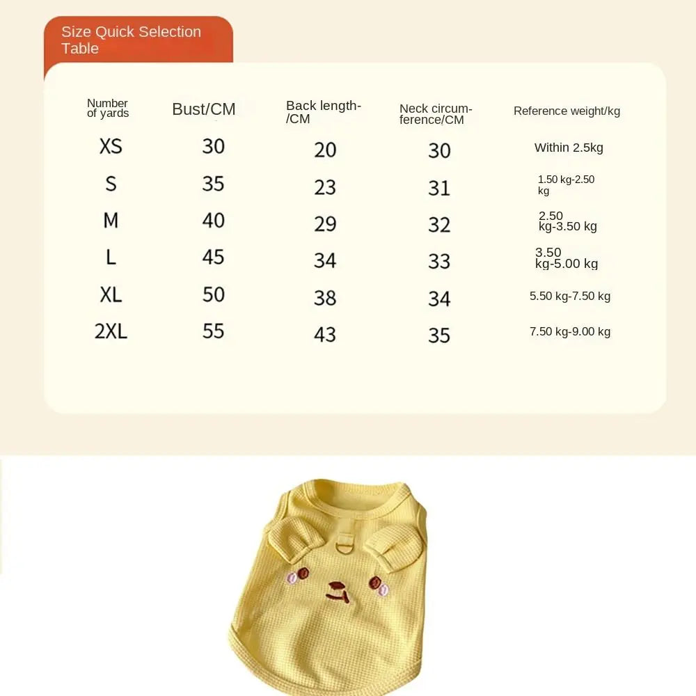 New Soft Cat Vest Cotton Elastic Dog Outfits - MyPetDollar.com