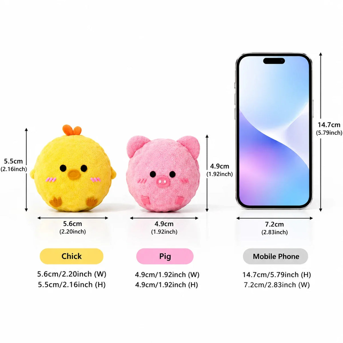 2pcs Pet Interactive Bouncing Sound Toy Ball - MyPetDollar.com
