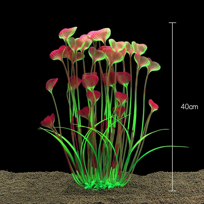 Artificial Aquarium Decor Plants Plastic - MyPetDollar.com