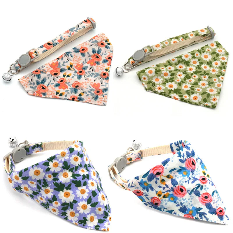 Adjustable Little Daisy Dog Neck Scarf Puppy - MyPetDollar.com