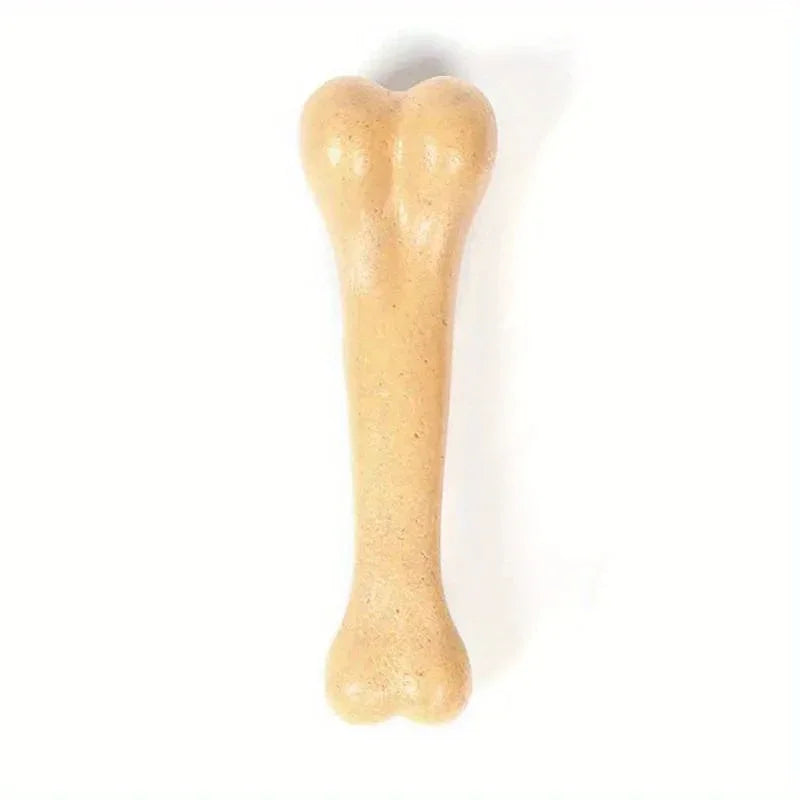 Pet Artificial Bone Chew Toy, Teeth Grinding Dog Interactive – 2 Colors
