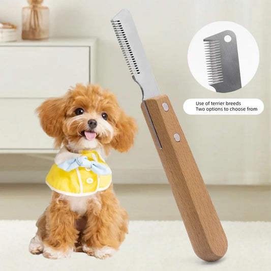 Professional Dog Grooming Stripping Knife - MyPetDollar.com