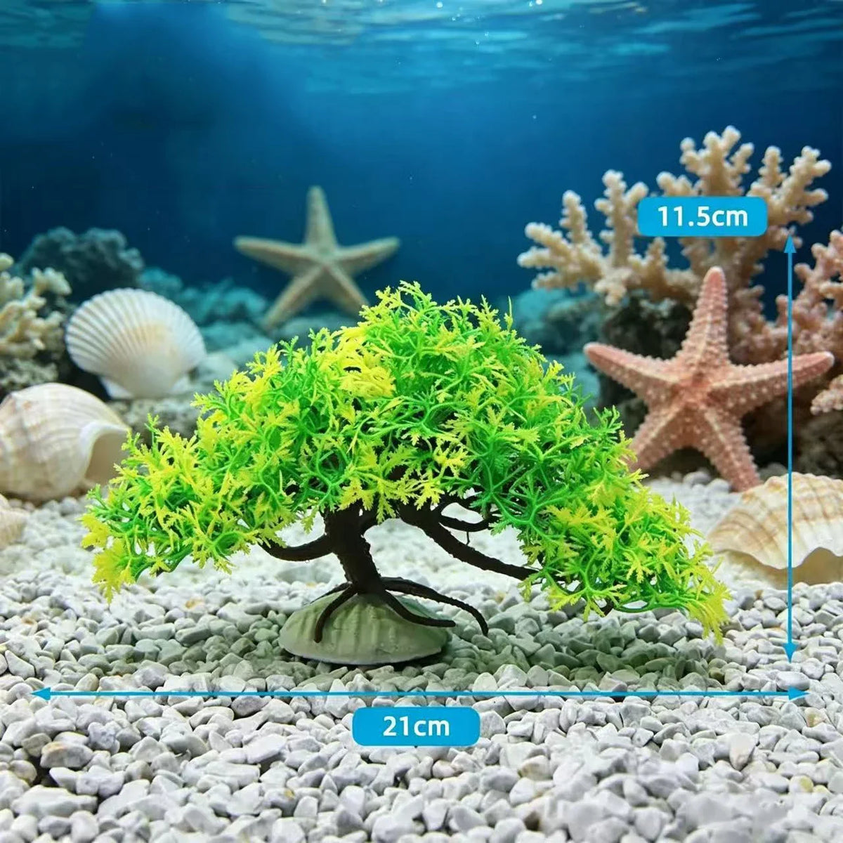 Plastic Artificial Aquarium PVC Plants - MyPetDollar.com