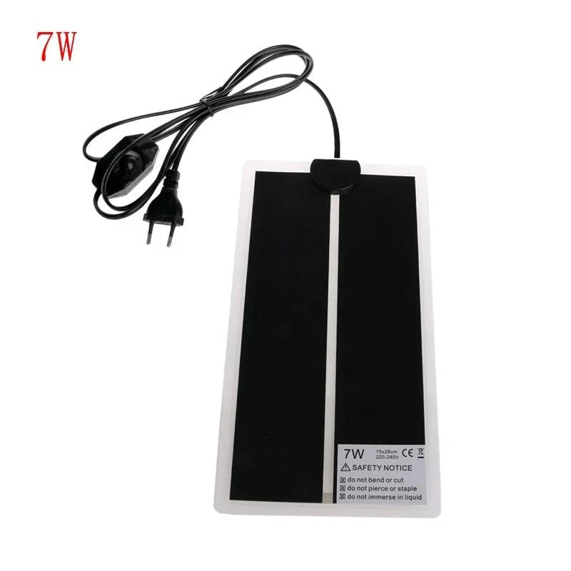 5 7 14 20w 220-240v Eu Plug Adjustable Temperature Pet Heating – 4 Colors