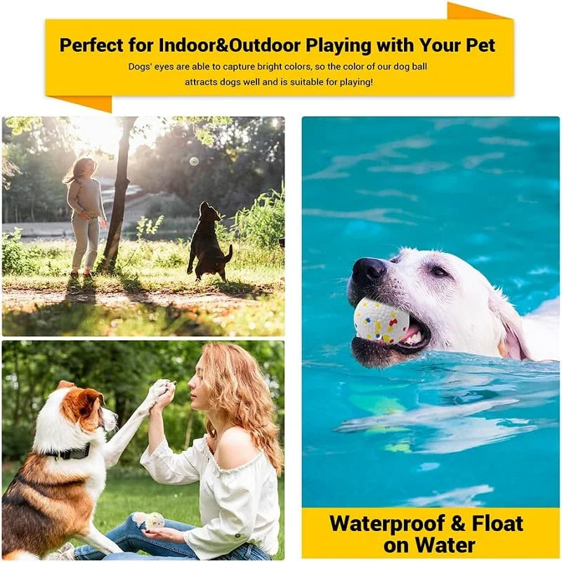 Dog Toy Ball Solid Bite Resistant Small - MyPetDollar.com