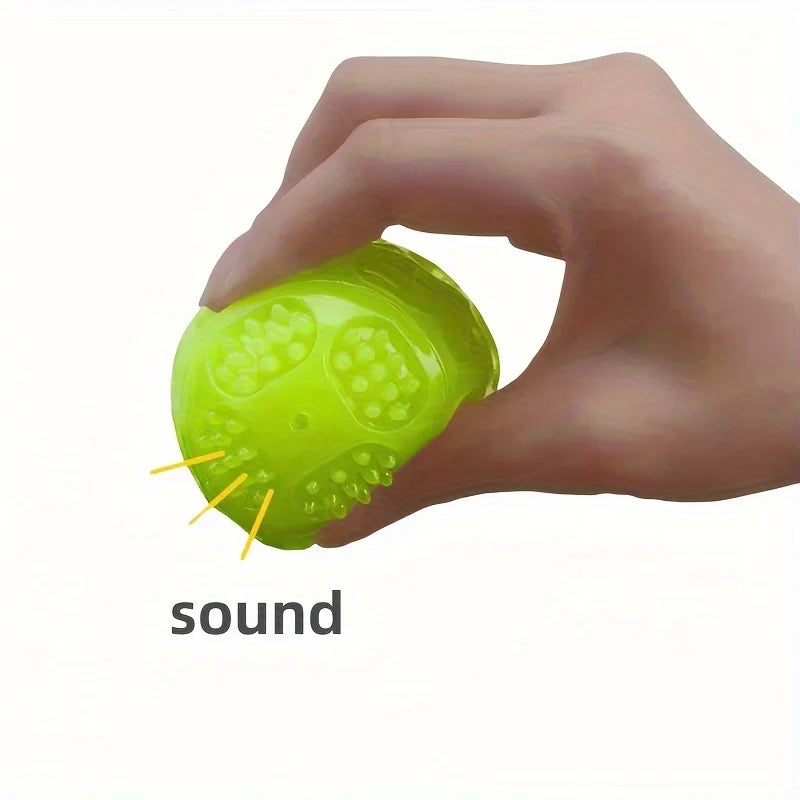 1pc Glow in The Dark Dog Toy Ball,Pet TPR - MyPetDollar.com