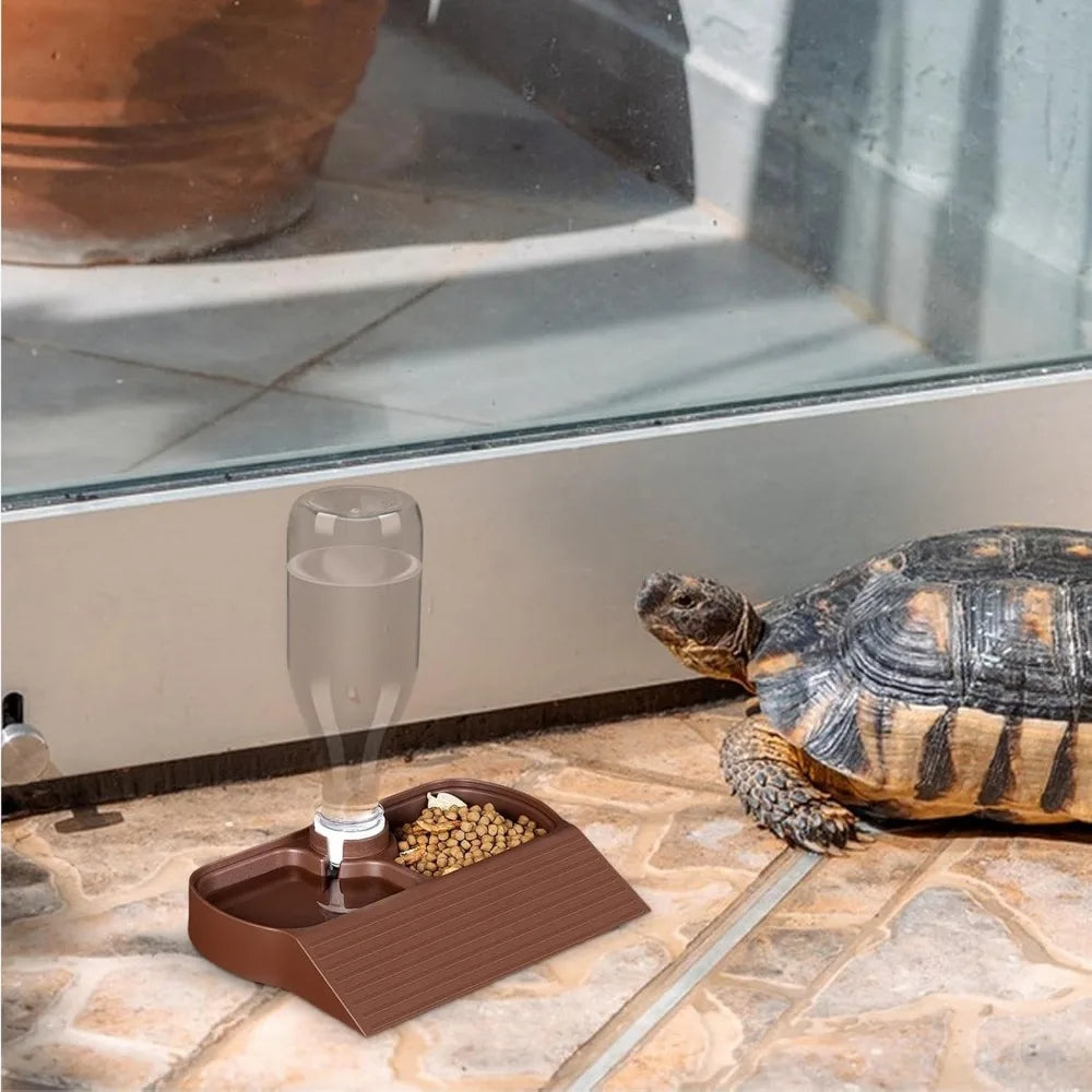 Reptile Water ,Dish Food Feeders Bowl,Large - MyPetDollar.com