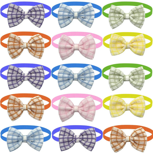 50/100PCS Dog Cat Bowties Adjustable Daily - MyPetDollar.com
