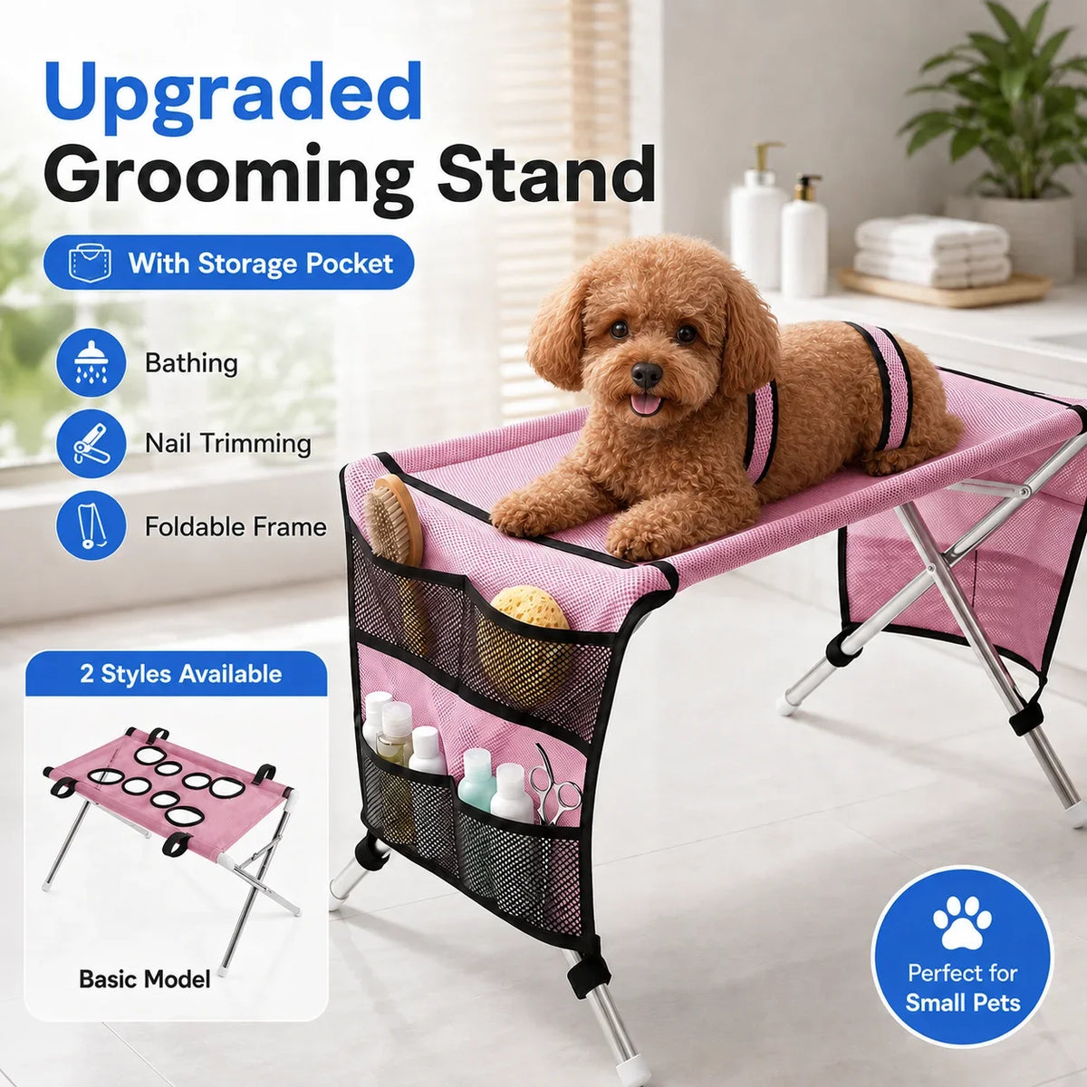 Dog Grooming Table Pet Grooming Hammock - MyPetDollar.com