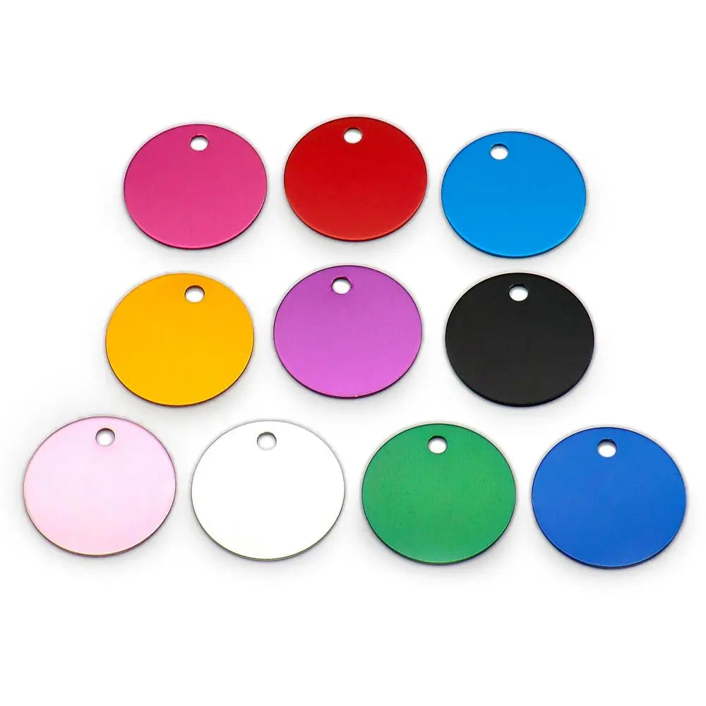 2pcs Free Laser Engraving Pet Dog ID Tag Cat - MyPetDollar.com