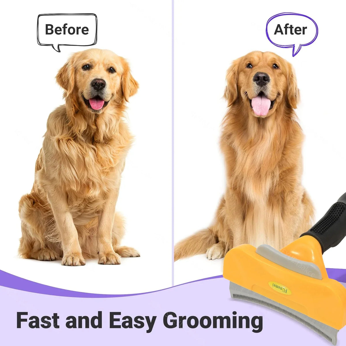 Cat Hair Removal Comb Cat Brush Pet Grooming - MyPetDollar.com