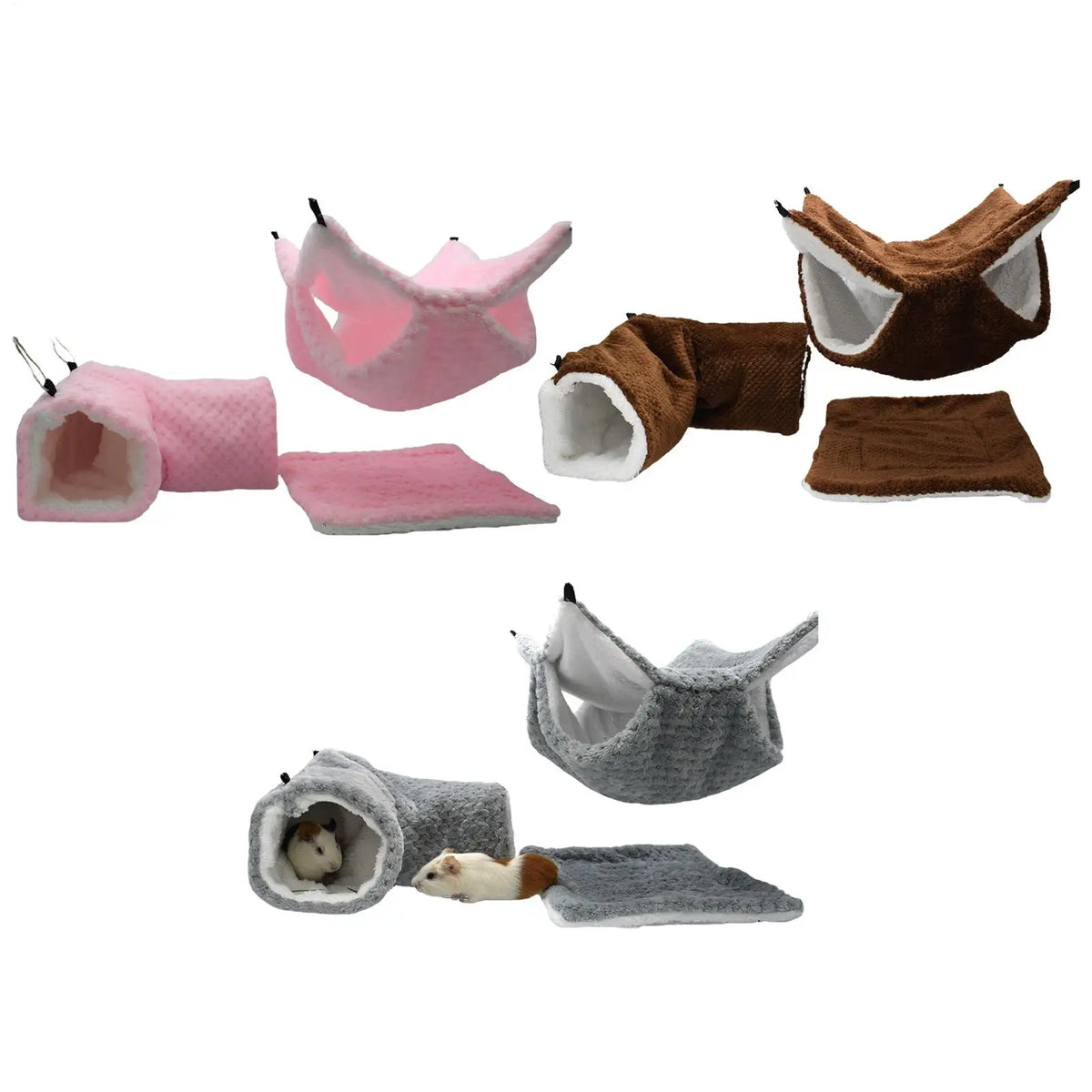 Warm Small Animal Hammock Hamster Bed Cave - MyPetDollar.com