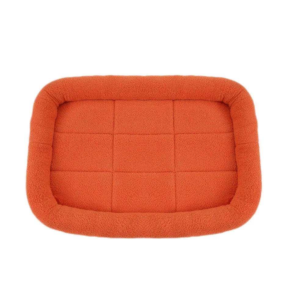Soft Plush Square Dog Bed Mat Beds for Dogs - MyPetDollar.com
