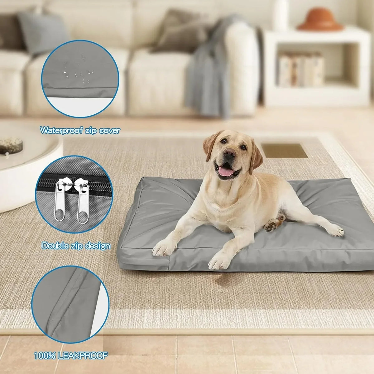 Replacement Washable Dog Crate Pad Cover - MyPetDollar.com