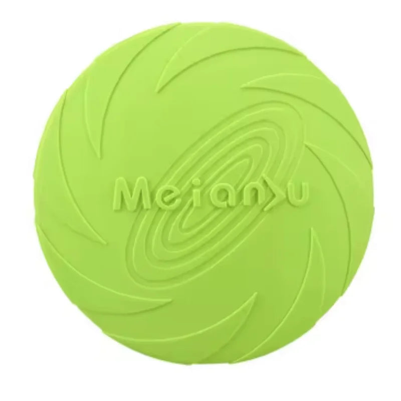 Pet Dog Flying Disk Toy Silicone Material - MyPetDollar.com
