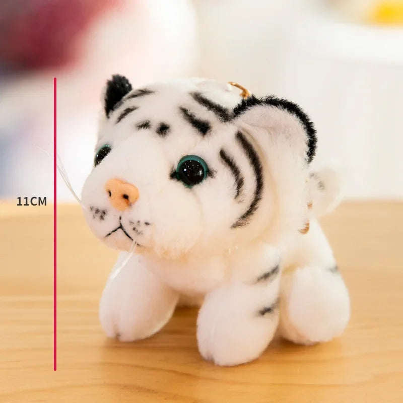 Cute Animal Plush Keychains Stuffed Panda Little Tiger Key for Dogs – view 4
