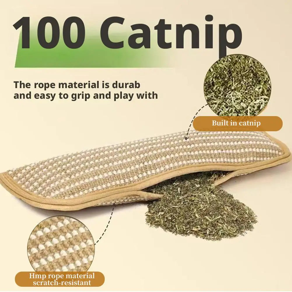 Catnip Pillow Cat Interactive Toys Indoor - MyPetDollar.com