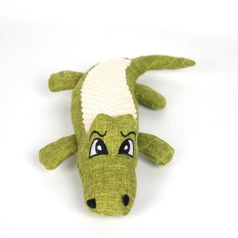 Dog Toys Sound-sounding Interactive Cartoon Animal Plush – 3 Colors