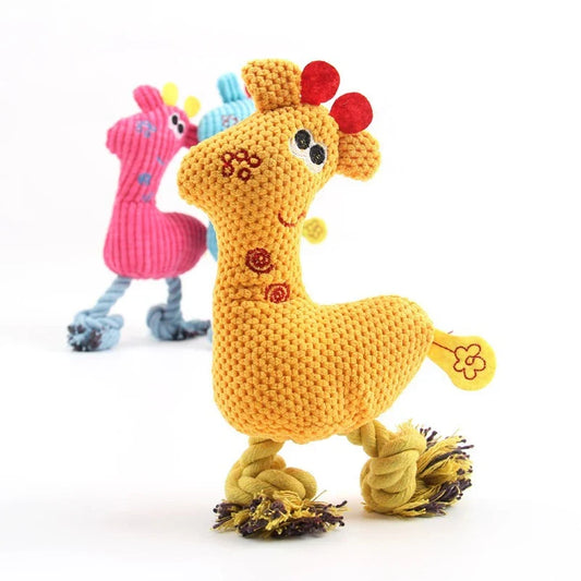 Hot pet dog sound toy Creative knitting Sika - MyPetDollar.com
