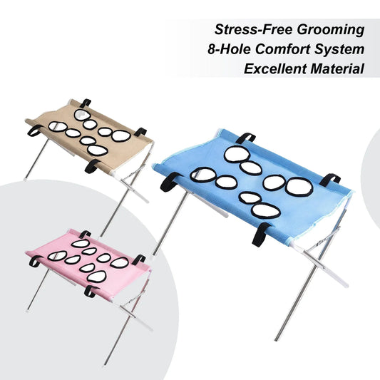Dog Grooming Hammock 8-Hole Design Cat - MyPetDollar.com