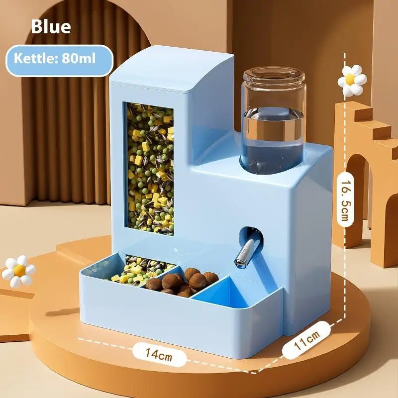E 2-in-1 Automatic Hamster Feeder