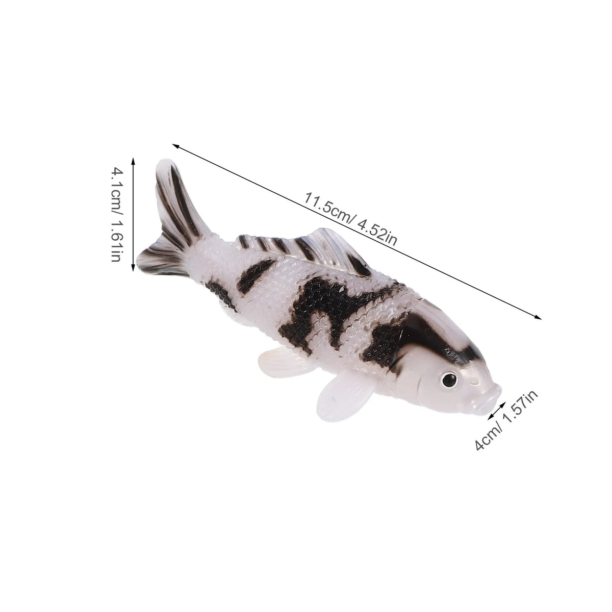 Lifelike Floating Koi Fish Decor Artificial Goldfish – 2 Colors