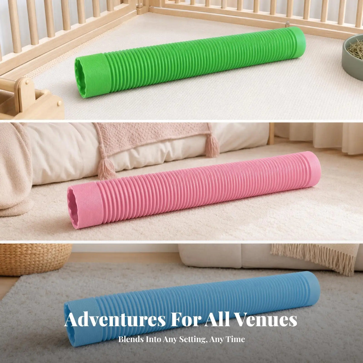 Retractable Play Tunnel Flexible Bendable - MyPetDollar.com