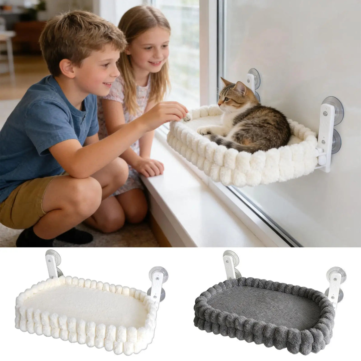 Cat Window Hammock Suction Cup Foldable - MyPetDollar.com